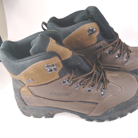 WOLVERINE W05103 Brown Work Boot Mens' Size 11M Waterproof Skid Oil Resi… - Picture 1 of 7